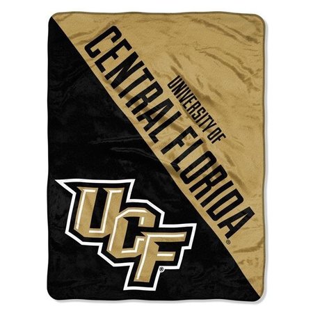 THE NORTH WEST COMPANY The Northwest 1COL-65901-0104-RET Central Florida Knights Halftone Raschel Blanket 1COL659010104RET